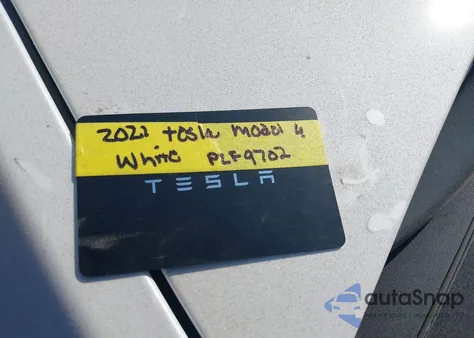 2021 Tesla Model Y Long Range Dual Motor All-Wheel Drive из США, поврежденный, VIN 5YJYGAEE6MF255445